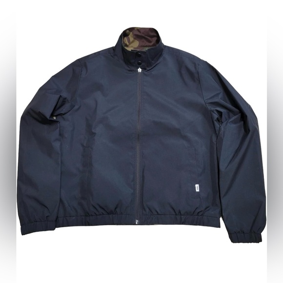 Like NEW!!! Vans Sport Check Women's Reversible Black/Camo Jacket - Size M - Picture 5 of 16